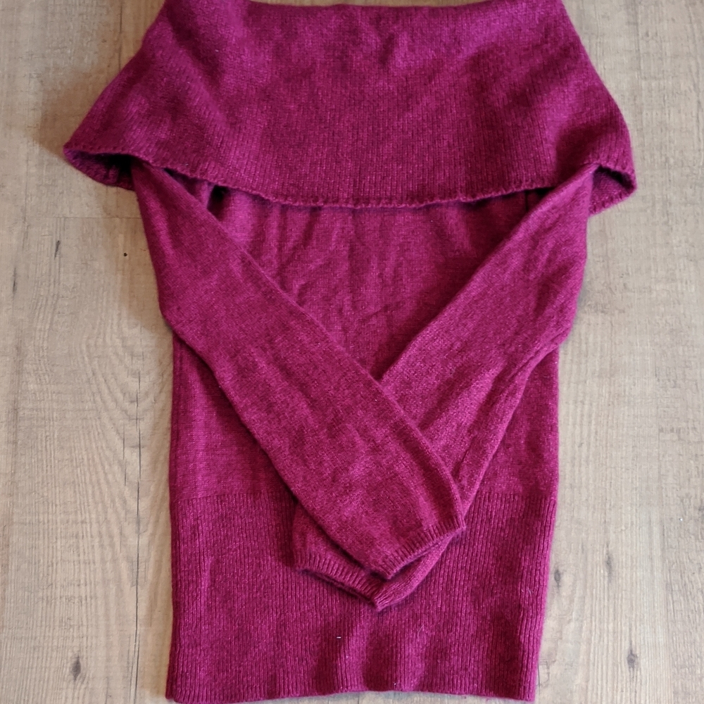 Off The Shoulder White House Black Market Sweater